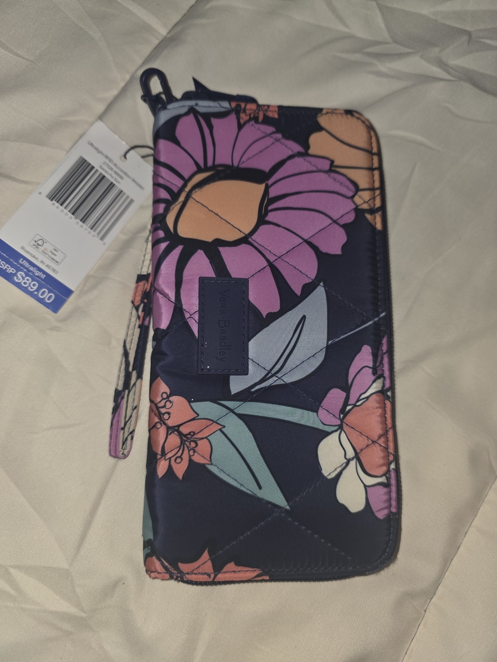 Vera Bradley Ultra Light RFID Accordion Wristlet Wallet
